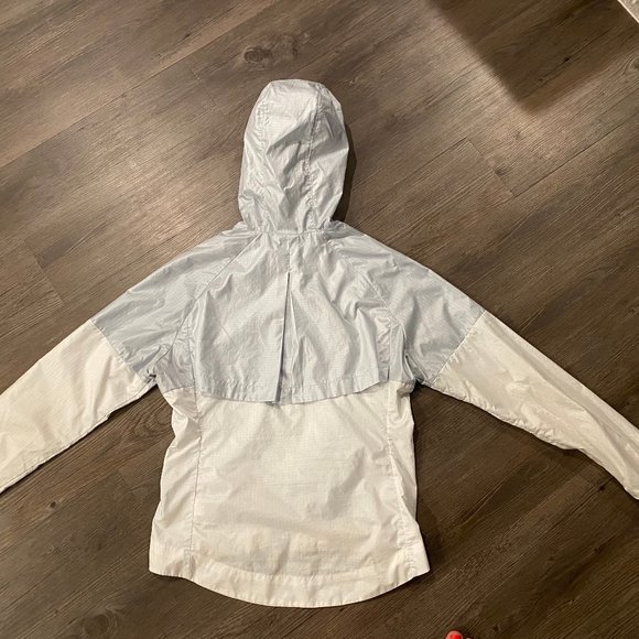 Silver/White Nike Sportswear Windrunner Jacket - Picture 4 of 5